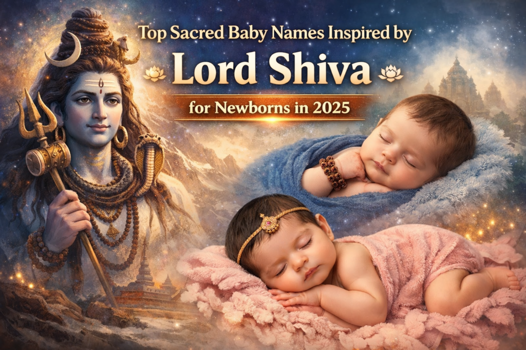Top Sacred Baby Names Inspired by Lord Shiva for Newborns in 2025