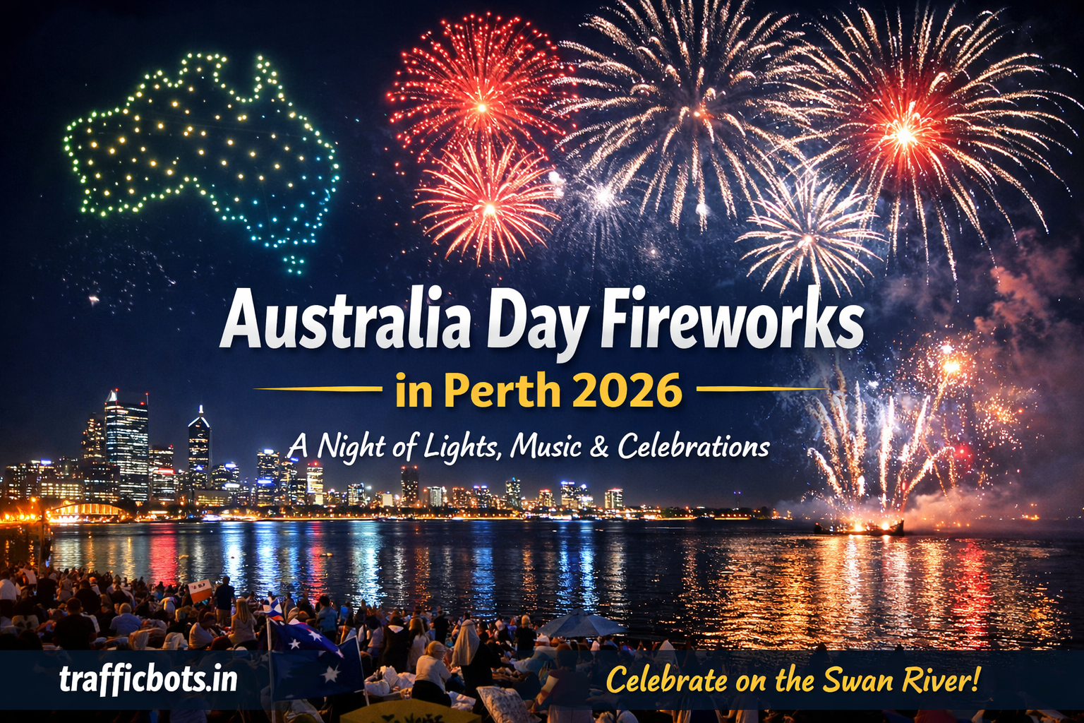 Australia Day Fireworks in Perth 2026: A Night of Lights, Music & Celebrations