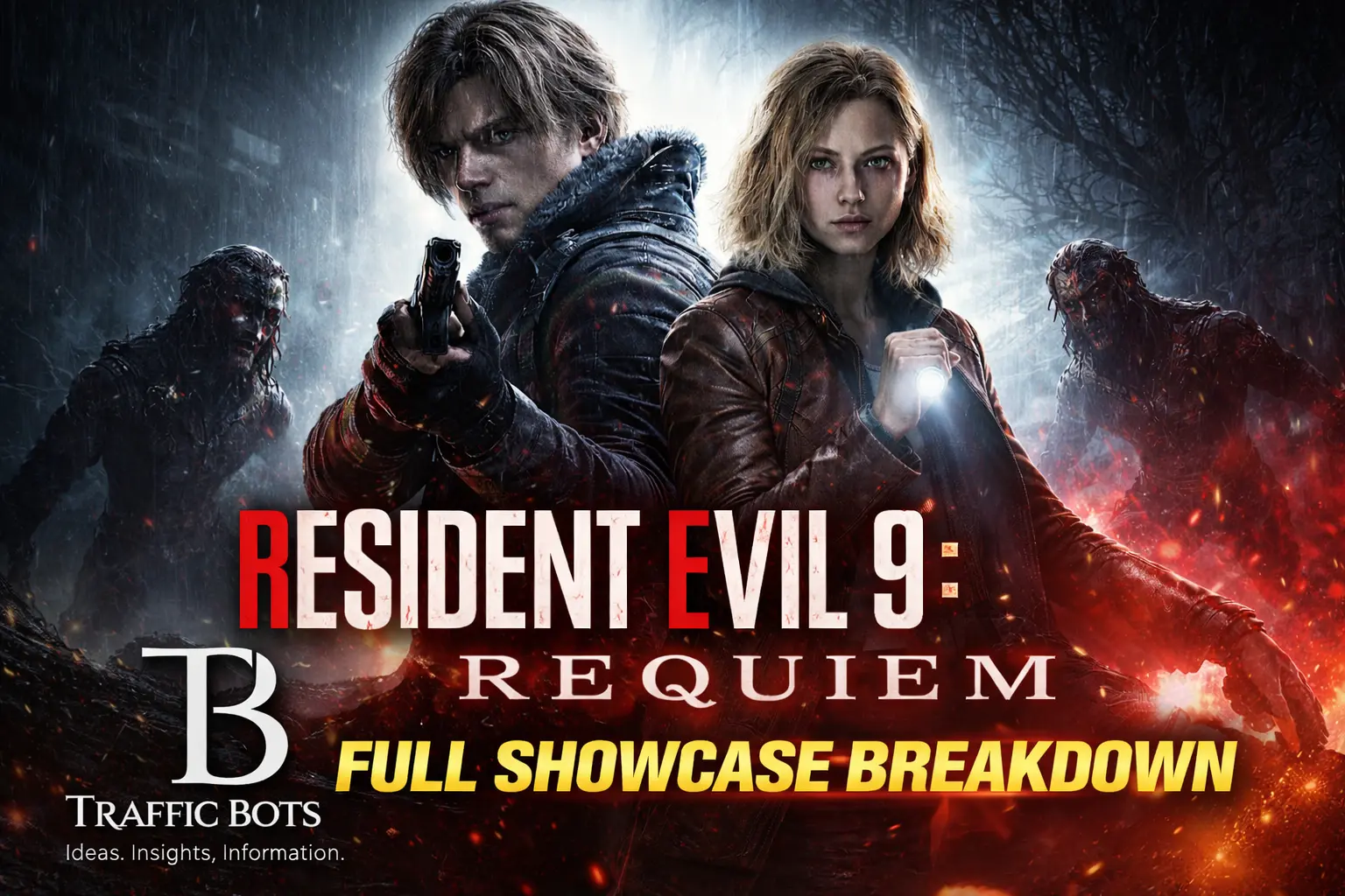 Resident Evil 9: Requiem – Everything Revealed in the Full Showcase (Leon Gameplay, Story, release date, and New Mechanics)