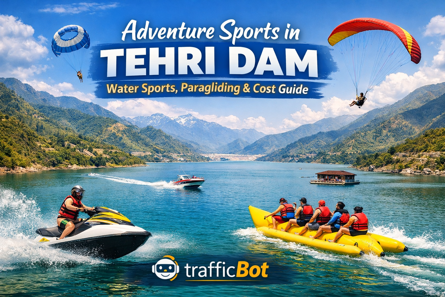Adventure Sports in Tehri Dam: Water Sports, Paragliding, Timings & Cost Guide