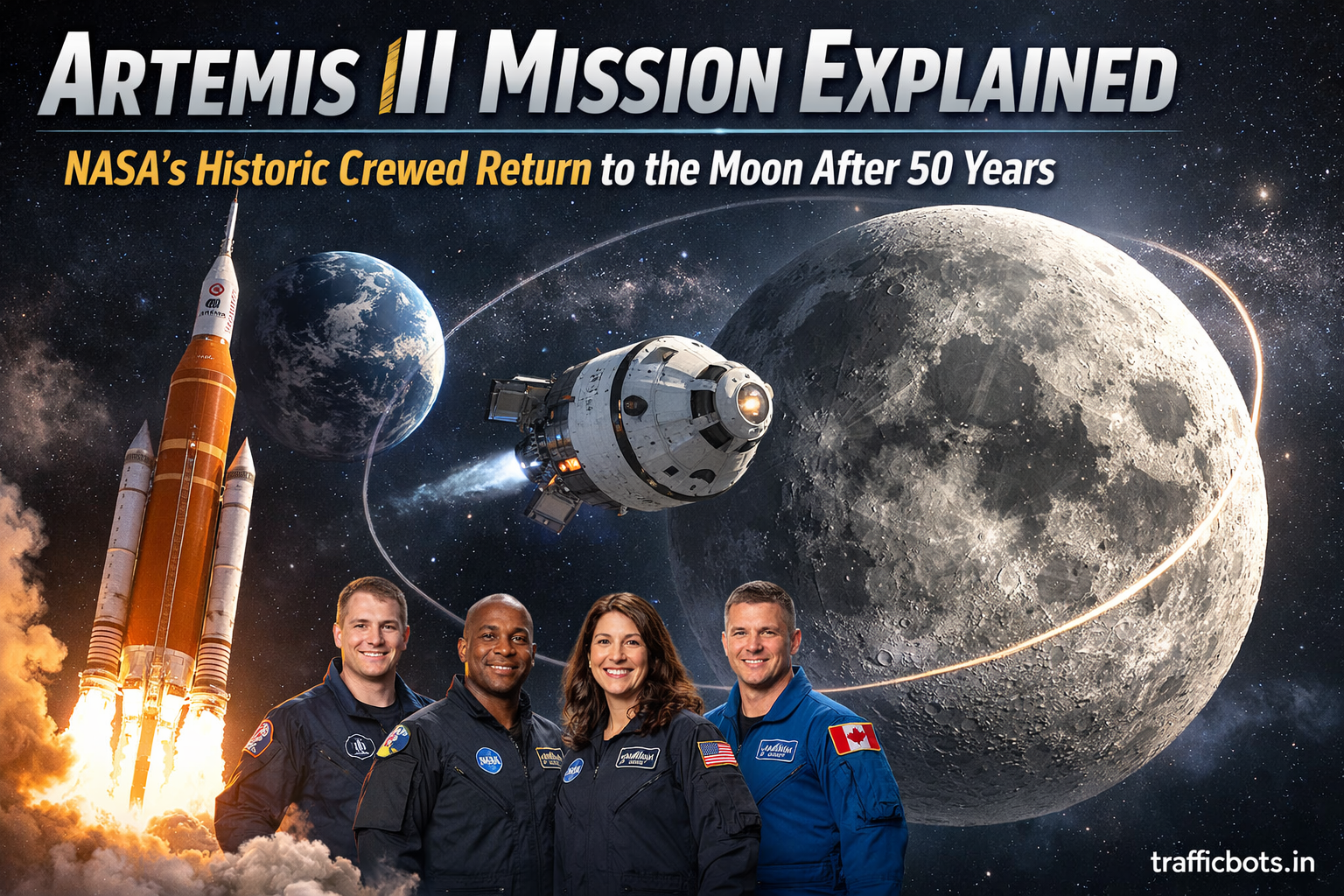 Artemis II Mission Explained: NASA’s Historic Crewed Return to the Moon After 50 Years